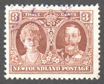 Newfoundland Scott 165 Used VF (P13.5) - Click Image to Close